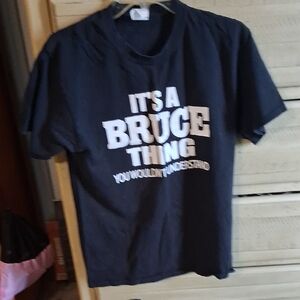 Black Graphic T-Shirt Bruce Springsteen